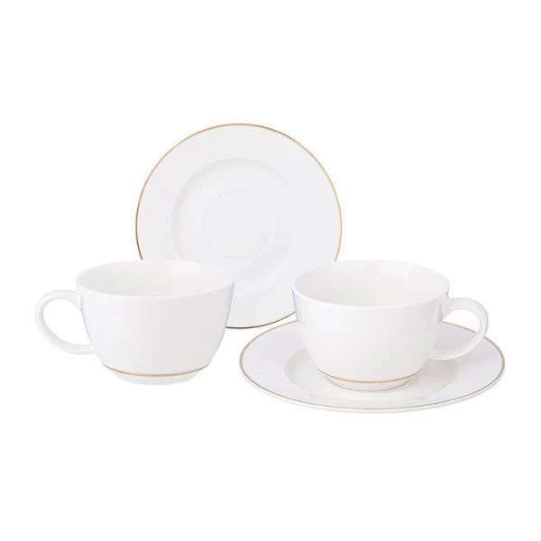 Чайный набор 4пр фарфор Style на 2 персоны 270мл (12)