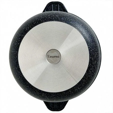 Казан 8л алюминий АП МЕГАЛИТ 14 стекл.крышка в инд.упаковке (3)