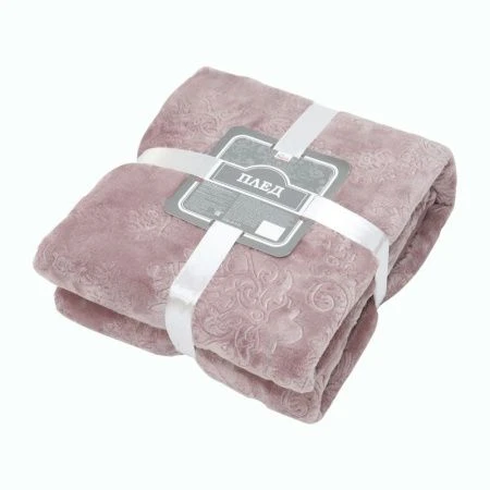 Плед 200*220 микрофибра Кристалл шоколадный