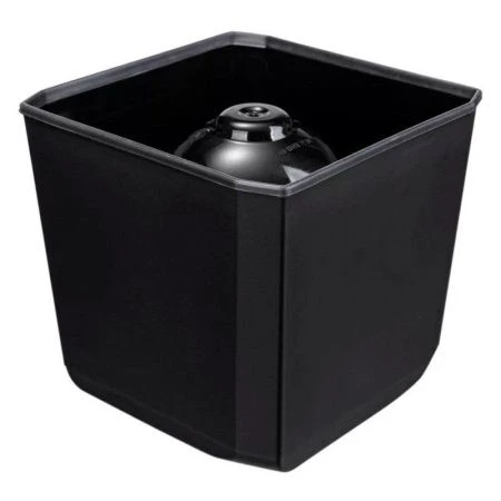 Ершик туалетный 11,5*11,5*38,50см пластик SCANDI с антискользящим основанием черный (6)