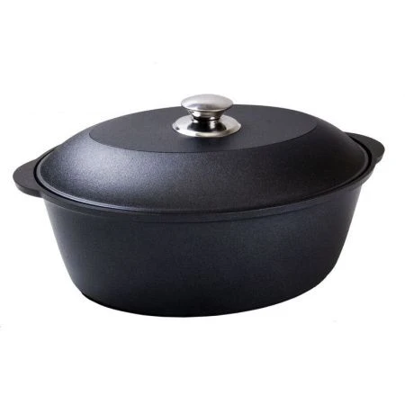 Утятница 4л алюминий АП с крышкой (3)