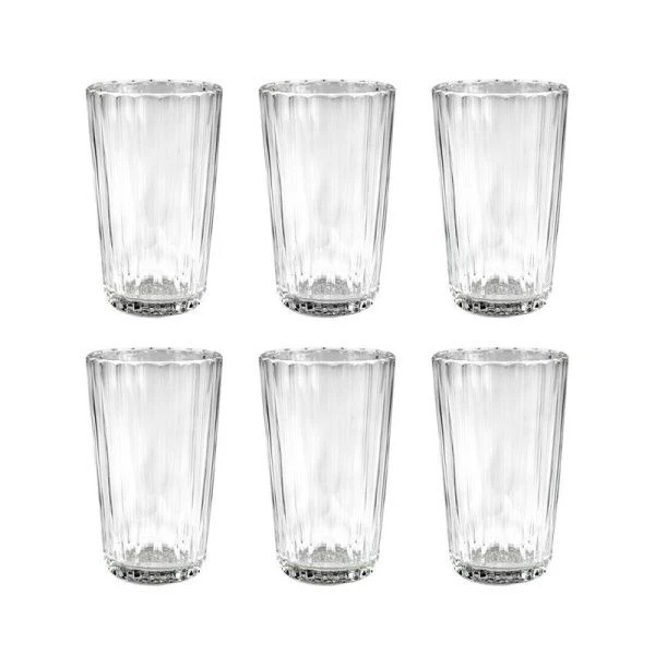 Стаканы набор 6шт 280мл стекло МИСТЕРИЯ высокие (4)