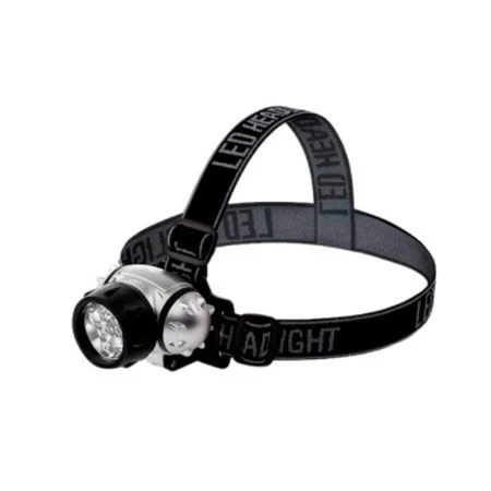 Фонарь налобный ABS-пластик СТАРТ LOE 206-C1 Silver, пит. 3*ААА (25)