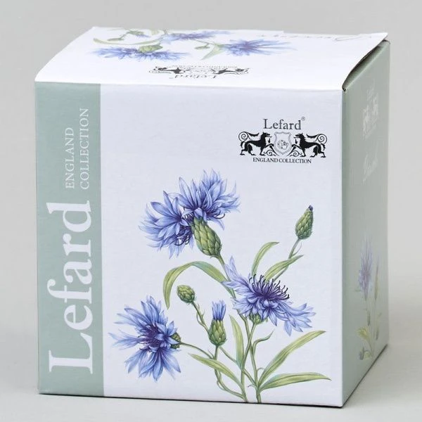 Кружка 350мл фарфор ВАСИЛЬКИ (36)