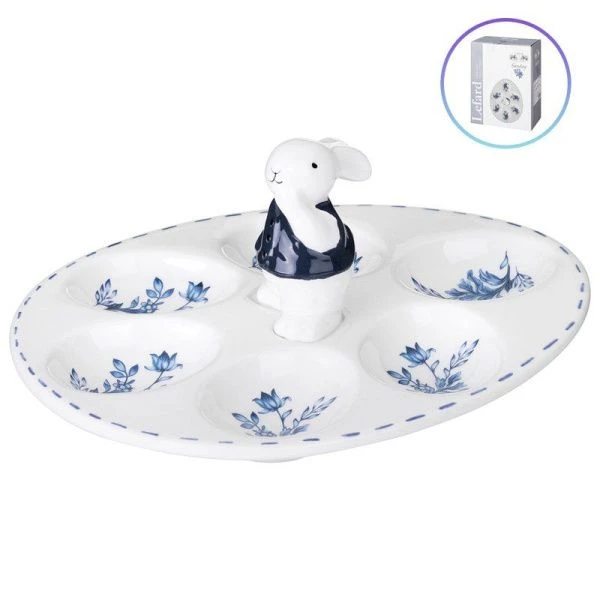 Подставка для яиц (на 6шт) 20,5*16*8см керамика Sunday (24)