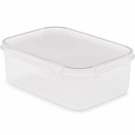 Контейнер пищевой 1л 195*140*65мм пластик СВЧ Прайм прямоугольный с защелками (15)