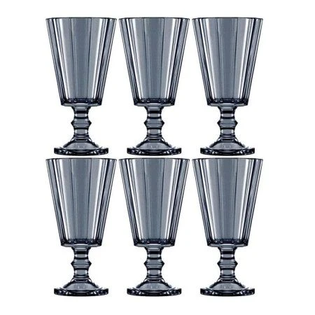 Рюмки для водки (лафитник) набор 6шт 50мл стекло графит арт.6794-Н7 (8)