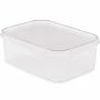 Контейнер пищевой 1л 195*140*65мм пластик СВЧ Прайм прямоугольный с защелками (15)