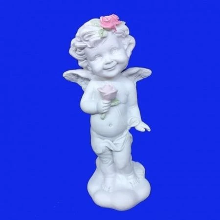 яяяСтатуэтка Ангелочек 6,5*5,1*12,5см PLA17500 (48)