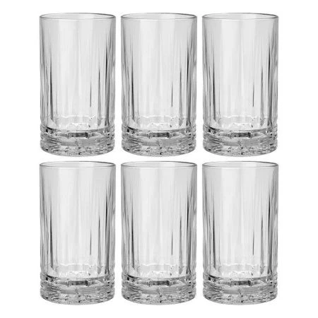Стаканы набор 6шт 380мл стекло ЧИКАГО высокие (2)