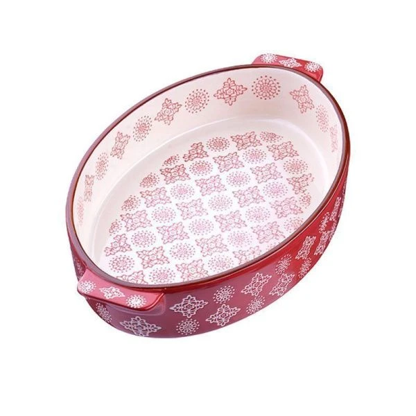 Форма для запекания 1,9л 33,5*20,5*6см керамика LR27901 (12)