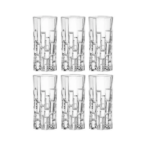 Стаканы для воды набор 6шт 340мл стекло ЭТНА RCR (6)