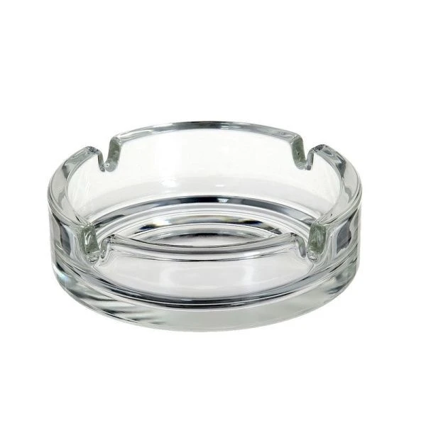 Пепельница 10*8*3,2см стекло круглая 02с1015 (24) Пепельница 10*8*3,2см стекло круглая 02с1015 (24)