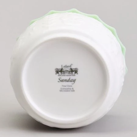 Банка для сыпучих продуктов 500мл фарфор Sunday с силиконовой крышкой (24)