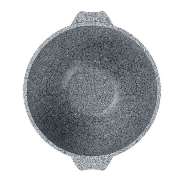 Кастрюля 4л алюминий АП PREMIUM GREY стекл.крышка 24см (5)