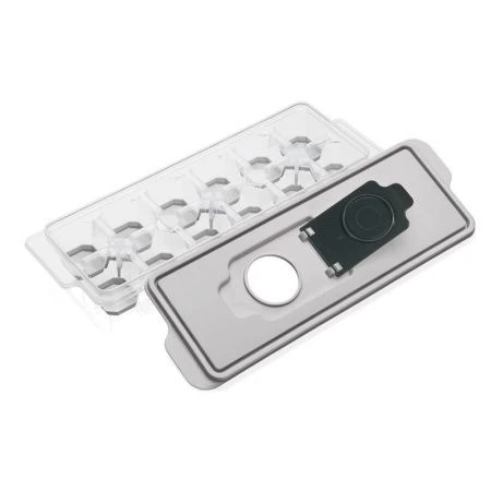 Форма для льда 25,5*9,2*3,6см пластик DIAMAND серый (36)