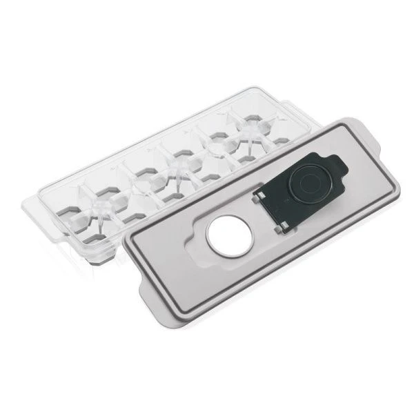 Форма для льда 25,5*9,2*3,6см пластик DIAMAND серый (36)