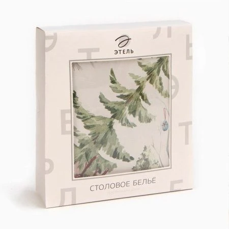 Скатерть 100% хлопок/саржа 148*218 +/-2см Лесная сказка