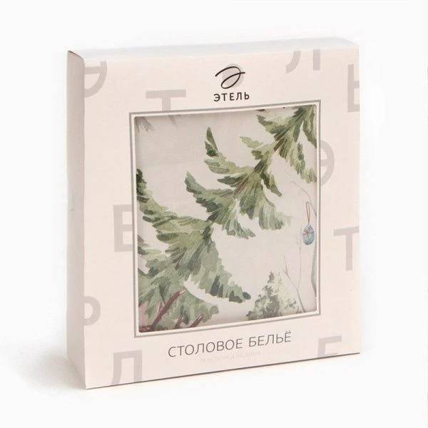 Скатерть 100% хлопок/саржа 148*218 +/-2см Лесная сказка