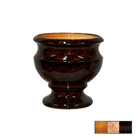 яяяГоршок цветочный керамика КУБОК (1сорт) h=20см 3л цвета в ассортименте