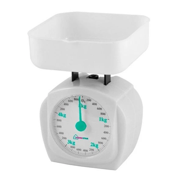 Весы кухонные до 5кг механические HOMESTAR HS-3005М цвет белый