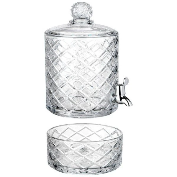 Лимонадница 4,8л стекло Diamant (3)