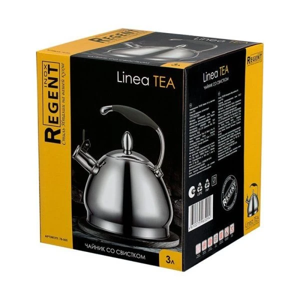 Чайник со свистком 3л нерж.сталь Tea стальной 78-005 (6)
