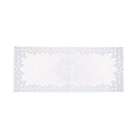 Салфетка сервировочная 16*33 (40*83см) ПВХ S-109 белая (6/240)