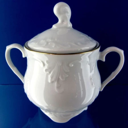 Сахарница 200мл фарфор ЗОЛОТАЯ ОТВОДКА OMDZ21-Рококо-40 ВЫВОД