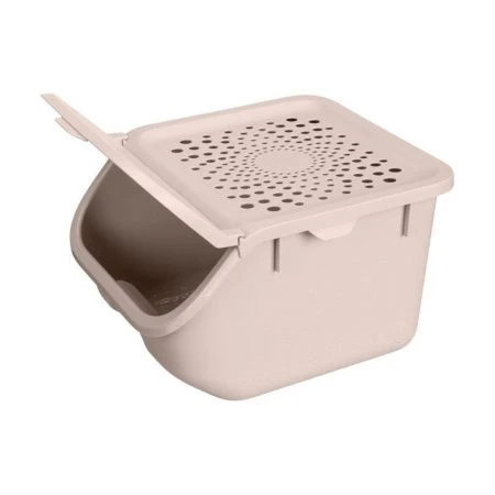 Контейнер для овощей 7,8л 275*240*175мм пластик светло-бежевый (6)