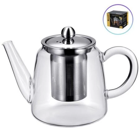 Чайник заварочный 900мл стекло Franco c фильтром 66-3017 (24)