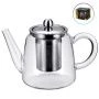 Чайник заварочный 900мл стекло Franco c фильтром 66-3017 (24)