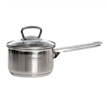 Ковш 1л нерж.сталь Orion со стекл.крышкой 14см ORN-LDL1014G (6)