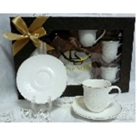 Кофейный набор 12пр 80мл фарфор подар.уп. (12)