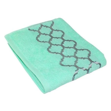 Полотенце махровое 50*80см Дрезден ментол 400гр (10) ВЫВОД