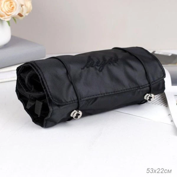 Косметичка-органайзер полимер/текстиль 22*53см BGCO черная XN-022BL (150)