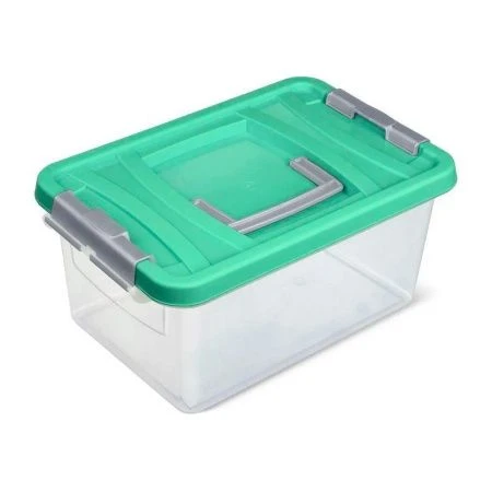 Контейнер пищевой 8л 348*232*165мм пластик мятный С206МЯТН (7) Контейнер пищевой 8л 348*232*165мм пластик мятный С206МЯТН (7)