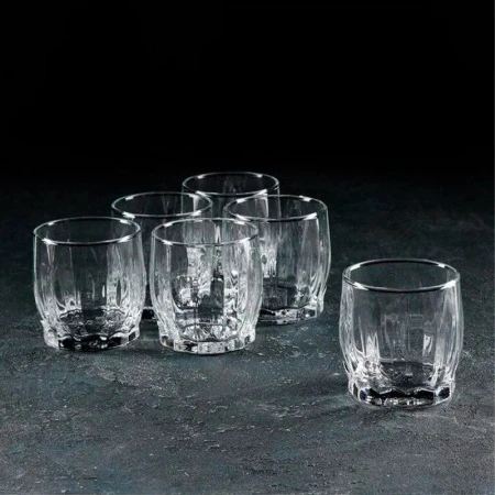 Стаканы набор 6шт 230мл стекло ДАНС (8)