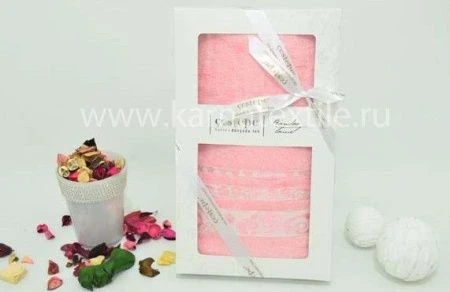 яяяПолотенце 50*90 бамбук Cestepe ACRA 1/1 (Розовый)