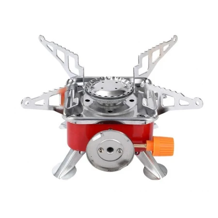 Плитка газовая портативная металл 22,4*12см JC-14900 (50/100)