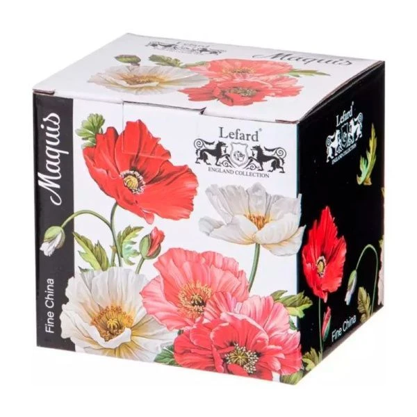 Кружка 420мл фарфор МАКИ (36)