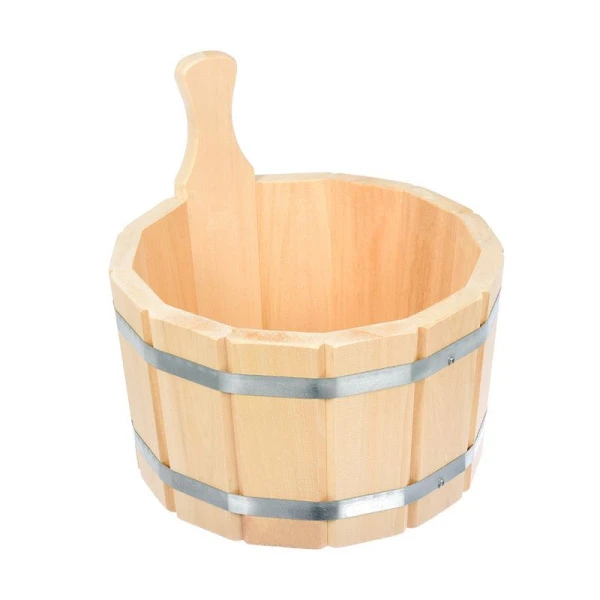 Ушат шайка 6л дерево Hot Pot (1)