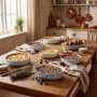Форма для запекания 34*25см стекло СМАРТ КУЗИН ВАВИ ГРАНИТ прямоугольное  Х1629 (6)