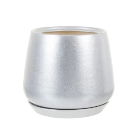 яяяГоршок цветочный керамика СКАРЛЕТ №1 малахит (1сорт) 19л h=31см