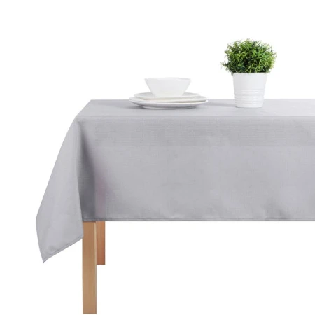 Скатерть 140*230см лён с водоотталкивающей пропиткой Бейкери серый (24)