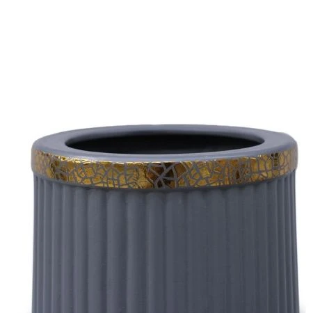 Ваза для сухоцветов 60см керамика серая JC-16004 (8)