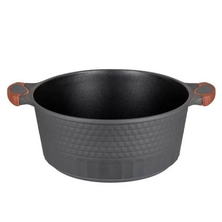 Кастрюля 9,7л алюминий АП CAPELLA со стекл.крышкой 32см индукция (6)