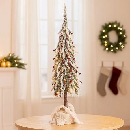 Ёлка искусственная настольная 80см со светодиодами (2/4)