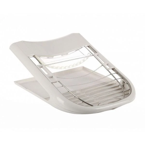 Сушилка для посуды 36*42*19см пластик ПРИМА НОВА ALLEGRO белая М-Е02-01 (6)