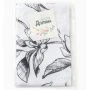 Полотенце кухонное 35*60см рогожка Plant leaves 164 г/м2